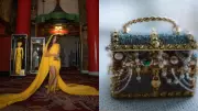 Priyanka Chopra's Bold Yellow Saree Gown & Rs 6 Lakh Bag Steal the Spotlight