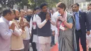 Priyanka Gandhi Vadra Engages with Grassroots Workers in Poll-Bound Assam