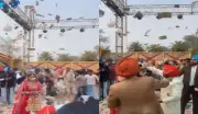 Punjabi Wedding Video Goes Viral as Guests Shower Newlyweds with Cash Bundles