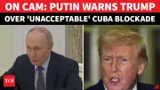 Putin Condemns US Cuba Sanctions, Vows Russian Support in Kremlin Meeting