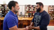 Rahul Gandhi Meets Gym Trainer Deepak, Defender of Ahmed's Baba Shop
