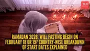 Ramadan 2026 Start Date: Will Fasting Begin on February 18 or 19?