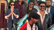 Rashmika Mandanna and Vijay Deverakonda Arrive in Udaipur for Wedding Festivities