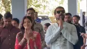 Rashmika Mandanna and Vijay Deverakonda's First Public Outing Post Udaipur Wedding