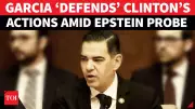 Rep. Garcia Slams GOP for 'Saving' Trump from Epstein Probe, Defends Clinton