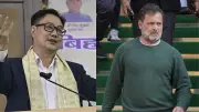 Rijiju Denies Rahul Gandhi's Claim of Opposition Pact with Speaker Om Birla