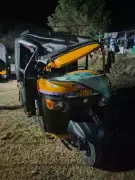 Rogue Tusker Padayappa Strikes Again, Destroys Auto in Munnar Estate