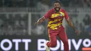 Romario Shepherd's Hat-Trick & Four-Wicket Over Stuns Scotland at Eden Gardens