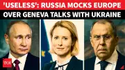 Russia Mocks Europe in Diplomatic Spat: 'Useless Europeans Sipping Coffee in Geneva'