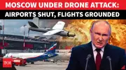Russian Air Defenses Crush Ukrainian Drone Swarm, Moscow Airports Locked Down