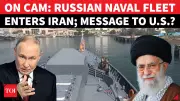 Russian Warship Joins Iranian Navy in Strait of Hormuz Amid U.S. Tensions