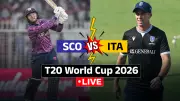 Scotland vs Italy T20 World Cup 2026 Live: Eden Gardens Thriller Unfolds