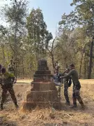 Security Forces Demolish 44 Maoist Memorials in Major Psychological Blow