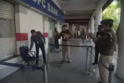 Security Guard Accidentally Shoots Himself Outside Chandigarh HDFC Bank