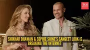 Shikhar Dhawan & Sophie Shine's Sangeet Night: A Glamorous Yet Heartfelt Celebration