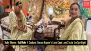 Sonam Kapoor Redefines Maternity Fashion with Stunning Baby Shower Lehenga