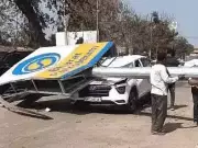 SP Leader Crushed by Falling High Mast Pole in Pratapgarh, Uttar Pradesh