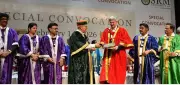 SRM University-AP Honors DRDO Chief Dr Samir V Kamat with Honoris Causa Degree