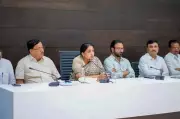 Sunetra Pawar Chairs First Pune Meeting, Discusses NCP Unity and District Plans