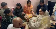 Sunetra Pawar Visits Crash Victim's Family, Honors Yashwantrao Chavan Memorial