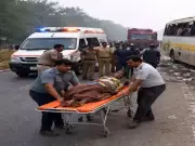 Tamil Nadu Pilgrim Killed, 19 Injured in Early Morning Bus-Truck Collision in Bihar