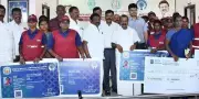 Tamil Nadu Sanitation Workers Receive Welfare Benefits and ID Cards in Karaikudi