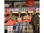 TIIGERS of Kolkata Owners Show Support in Surat, Bollywood Stars Rally Behind Team