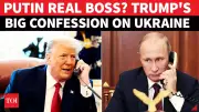 Trump Reveals He Personally Asked Putin to Halt Ukraine Energy Strikes