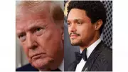 Trump Slams Trevor Noah as 'Pathetic' After Grammy Host's Epstein Joke