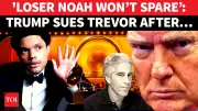 Trump Threatens Lawsuit Against Trevor Noah Over Epstein Remarks, Slams Grammys