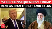 Trump Warns Iran After 'Very Good' Nuclear Talks, Deploys Fleet