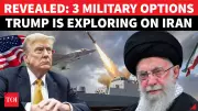 Trump Weighs Three Military Options Against Iran Amid Secret White House Briefings