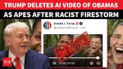 Trump's Deleted Obama Video Sparks Racism Storm; White House Blames Staffer