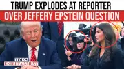 Trump's Fiery Oval Office Clash With CNN Reporter Over Epstein Question Goes Viral