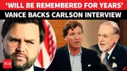 Vice President JD Vance Praises Tucker Carlson's Interview Amid GOP Israel Debate