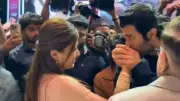 Vijay Deverakonda and Rashmika Mandanna's Rare PDA Sparks Wedding Buzz