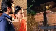 Vijay Deverakonda's Hyderabad Bungalow Decorated with Lights and Flowers Sparks Wedding Buzz