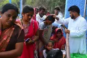 Vijayawada Police Deploy Child Tracking Tags at Massive Gunadala Mary Festival