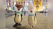 Winter Olympics Mascots Tina and Milo Sell Out, Creating Merchandise Frenzy