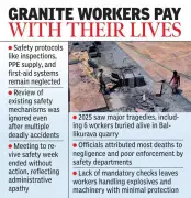 Worker Safety Crisis in Andhra Pradesh Granite Quarries as Fatalities Rise