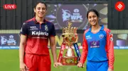 WPL 2026 Final: Delhi Capitals vs RCB Title Clash in Vadodara