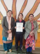 Yashika Receives Certificate of Appreciation for Academic Excellence