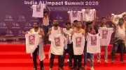 Youth Congress Activists Detained After Shirtless Protest at AI Summit in Delhi