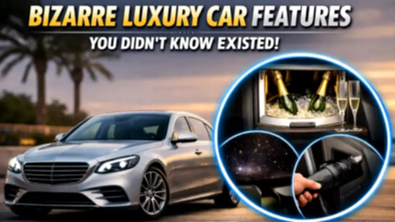 10 Bizarre Luxury Car Features That Redefine Automotive Opulence