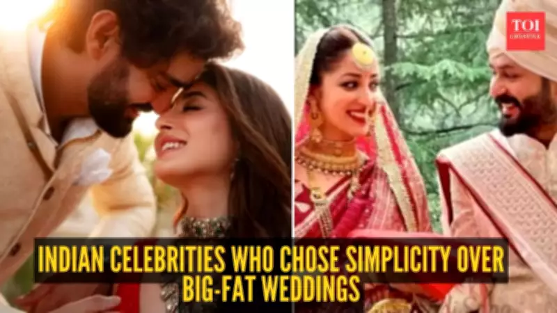 10 Indian Celebrities Who Chose Simple Weddings Over Lavish Affairs