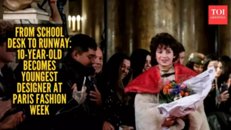 10-Year-Old Max Alexander Makes History as Youngest Designer at Paris Fashion Week