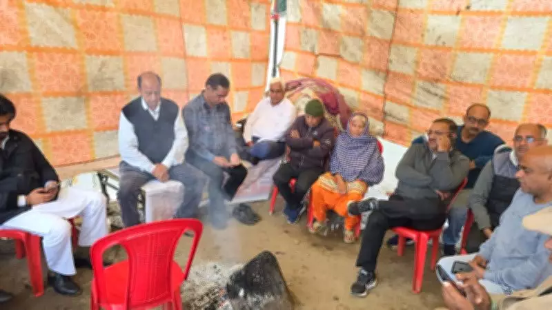 100-Day Protest Against BBMB DAV School Privatization Continues in Talwara