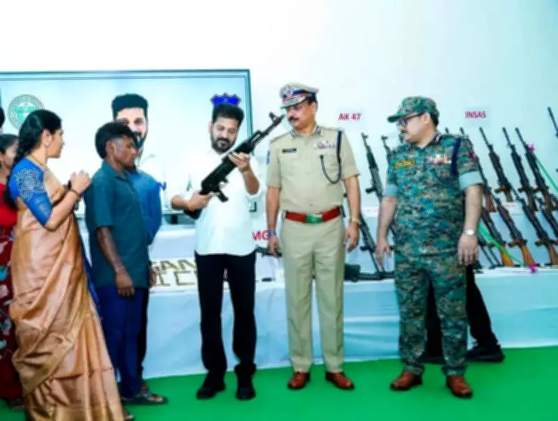 130 Maoists Surrender in Hyderabad, CM Appeals to Remaining 7 to Join Mainstream