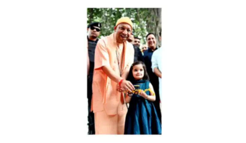 4-Year-Old Yashasvini's Bulldozer Gift to CM Yogi Adityanath Goes Viral