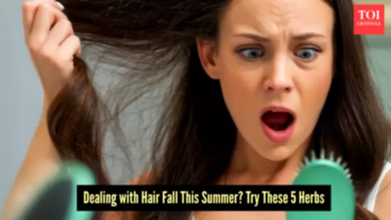 5 Ancient Indian Herbs to Combat Summer Hair Fall Naturally